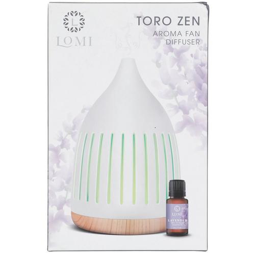 Toro Zen Aroma Fan Diffuser & 5 ml. Lavender Essential Oil