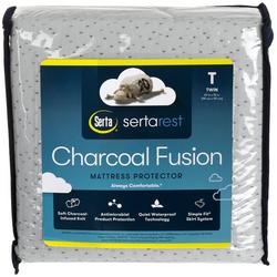 Twin Size Charcoal Fusion Mattress Protector