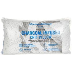 King 2 Pk Charcoal Infused Pillows