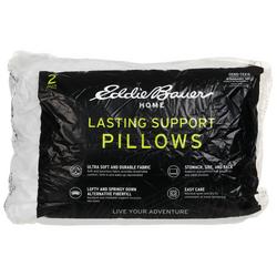 2 Pk Jumbo Lasting Support Pillows