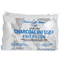 Jumbo 2 Pk Charcoal Infused Pillows