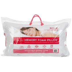16x28 Rose Memory Foam Pillow