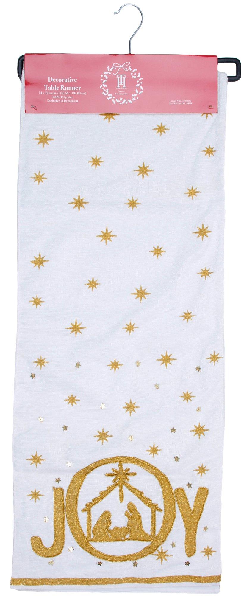 14x72 Christmas Nativity Decorative Table Runner - Multi