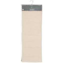 14x72 Solid Woven Table Runner - Cream