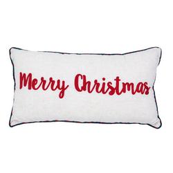 14x26 Christmas Inspired Throw Pillow - Multi