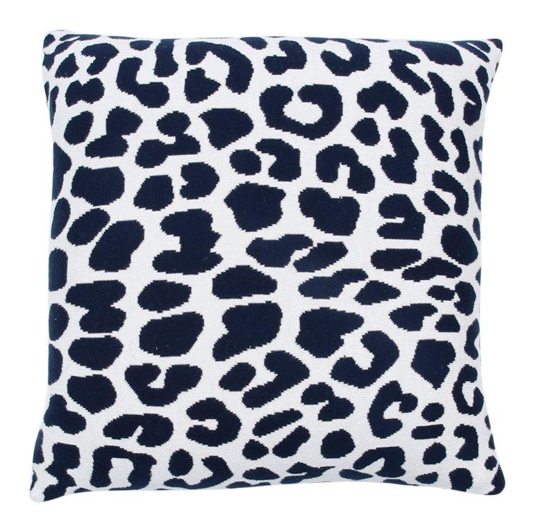 20x20 Animal Print Knit Decorative Throw Pillow