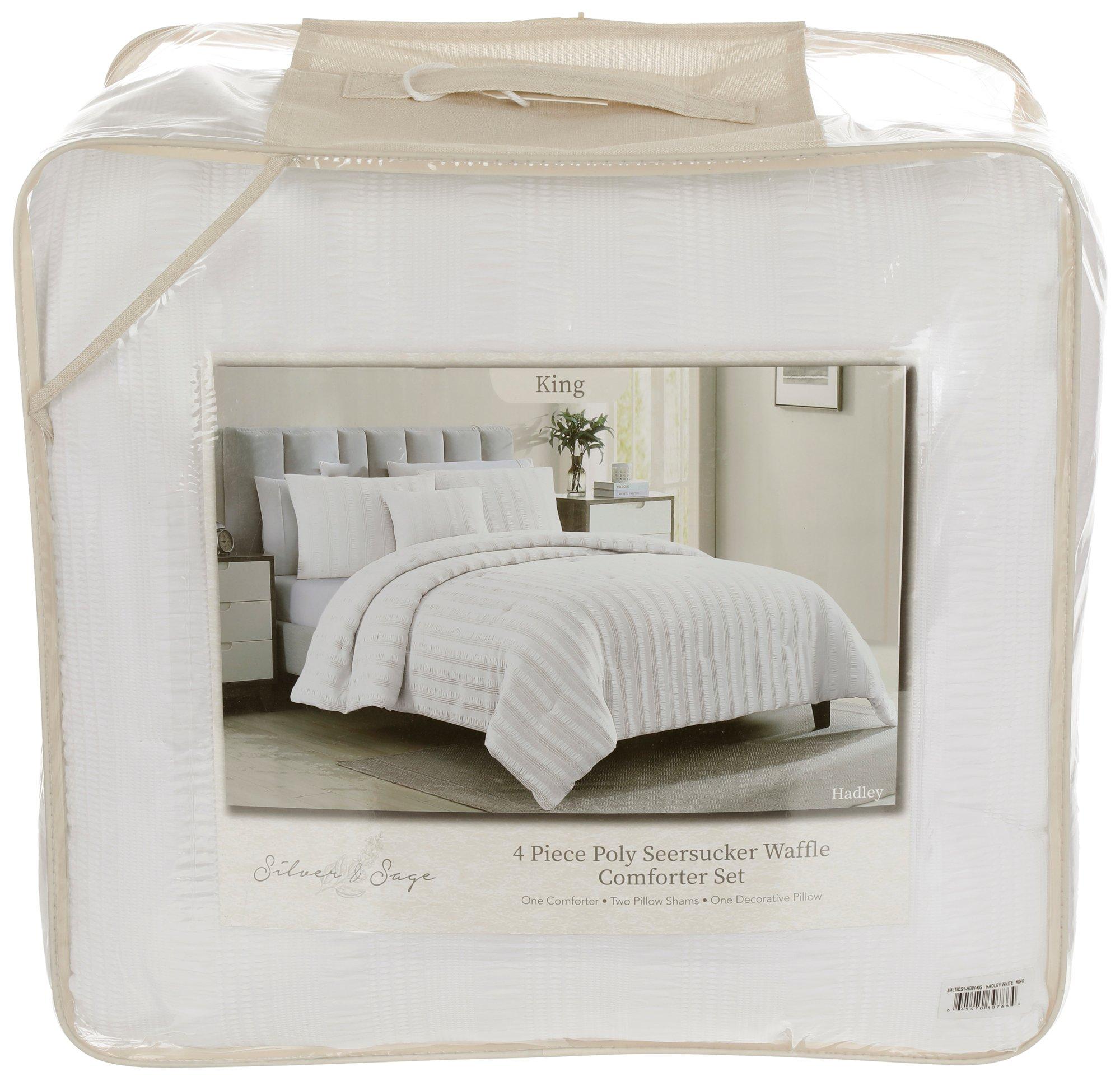 King 4 Pc Comforter Set