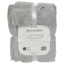 2 Pk Micro Cotton Hand Towel Set