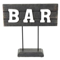 12x10 Bar Stand Home Accent - Grey