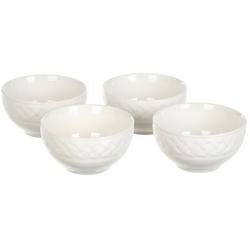 4 Pk Porcelain All Purpose Bowls