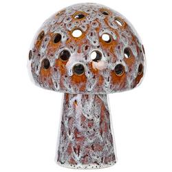 Ceramic Light-Up Mushroom Decor