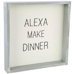 10x10 Alexa Make Dinner Wall Art