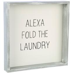 10x10 Alexa Fold The Laundry Wall Art