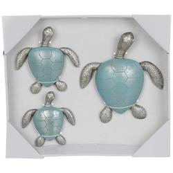 3 Pk Turtle Home Accents