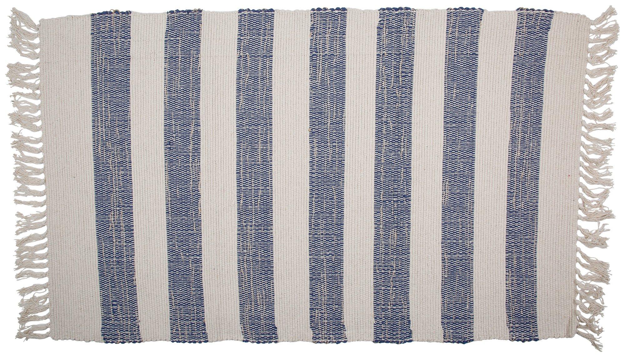 27x45 Striped Accent Rug