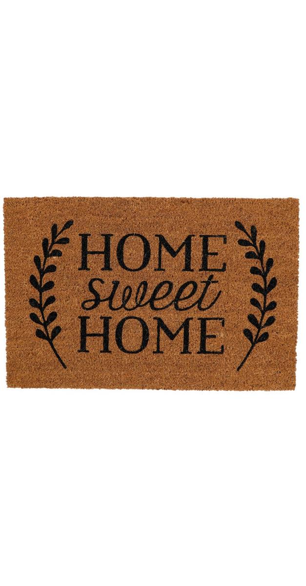 18x28 Home Sweet Home Coir Door Mat Home Centric