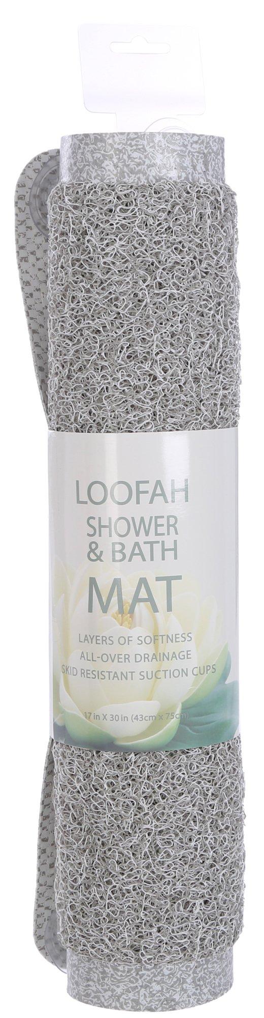 17x30 Loofah Shower & Bath Mat