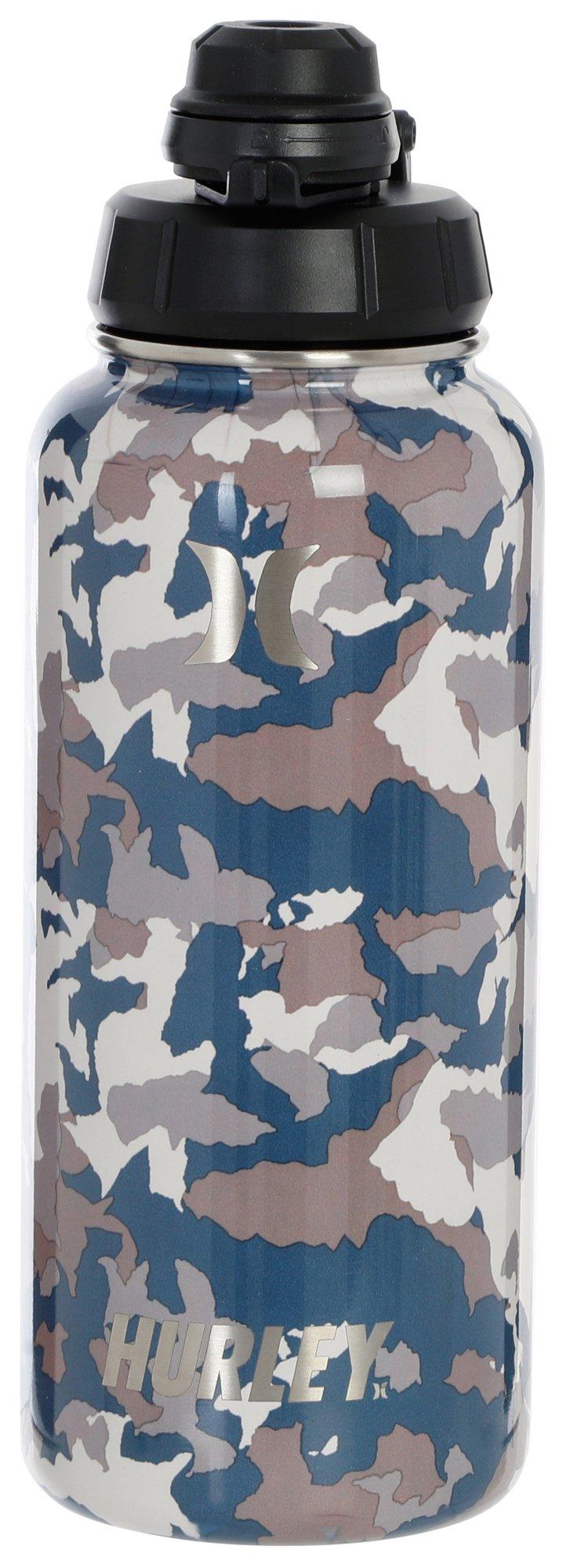 32 oz Camo Print Stainless Steel Insulated Water Bottle