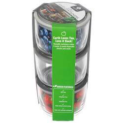 3 Pk Food Containers