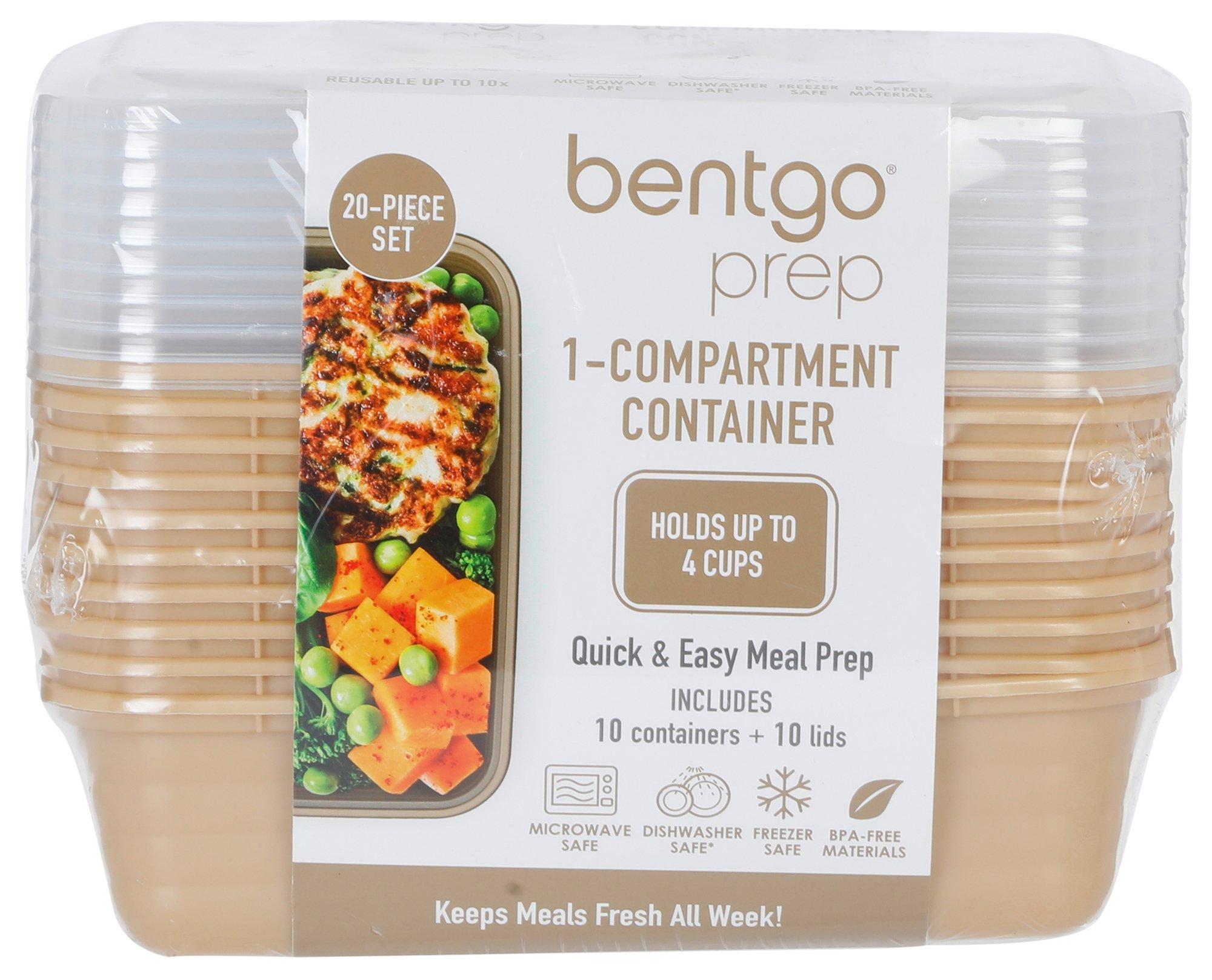 Bentgo 20pc Prep Single Compartment Bowl Set 