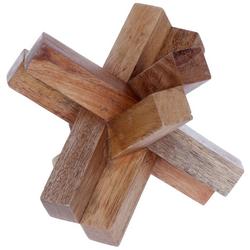 6x6 Wood Jacks - Brown
