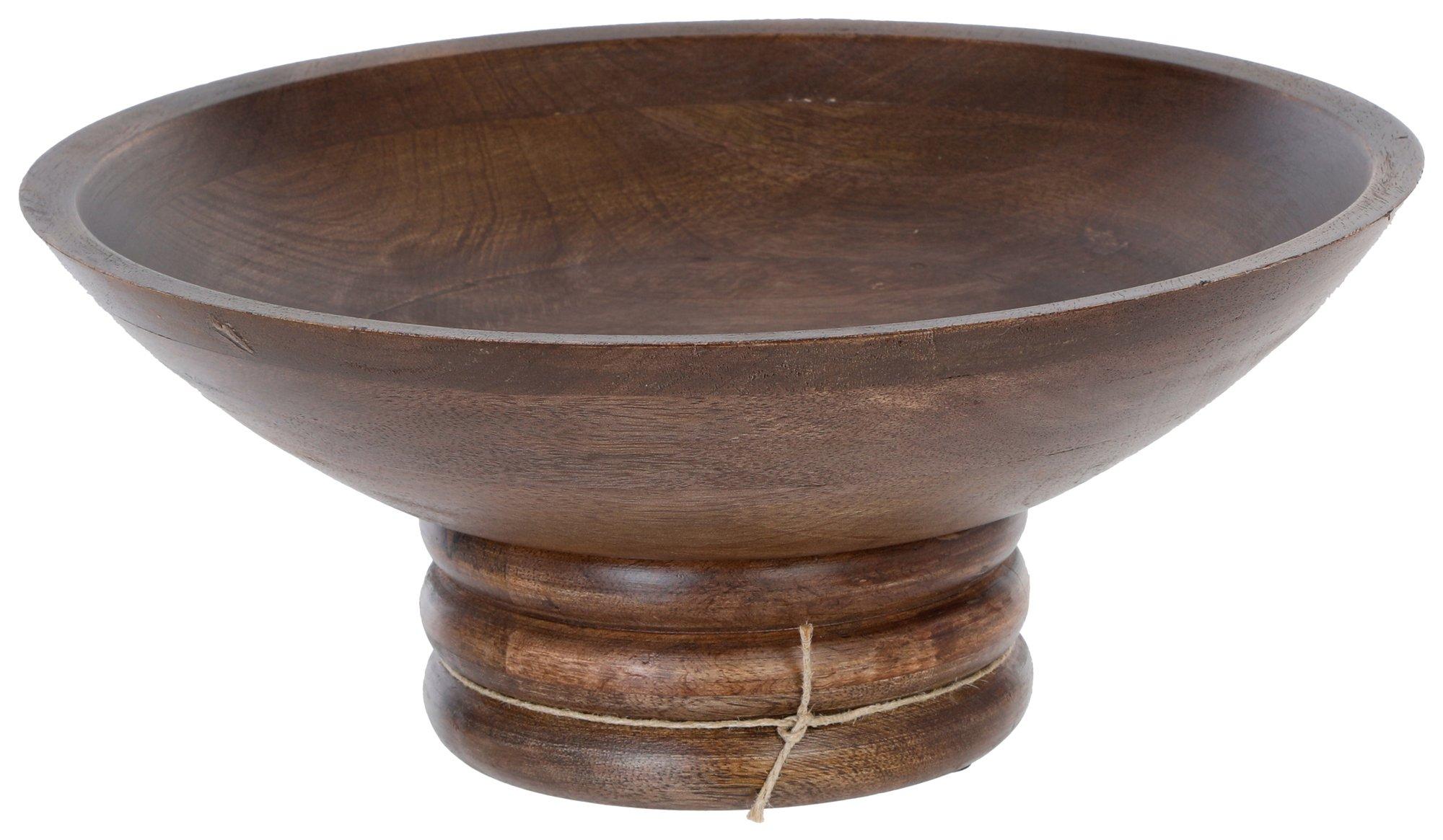 Decorative Wooden Fruit Bowl