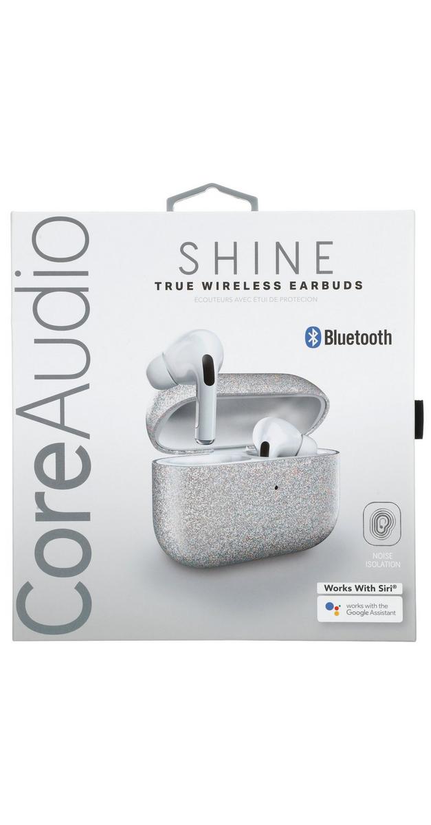 Atașează la Armonie Folosind un calculator  Shine Bluetooth Wireless Earbuds - Silver | Home Centric
