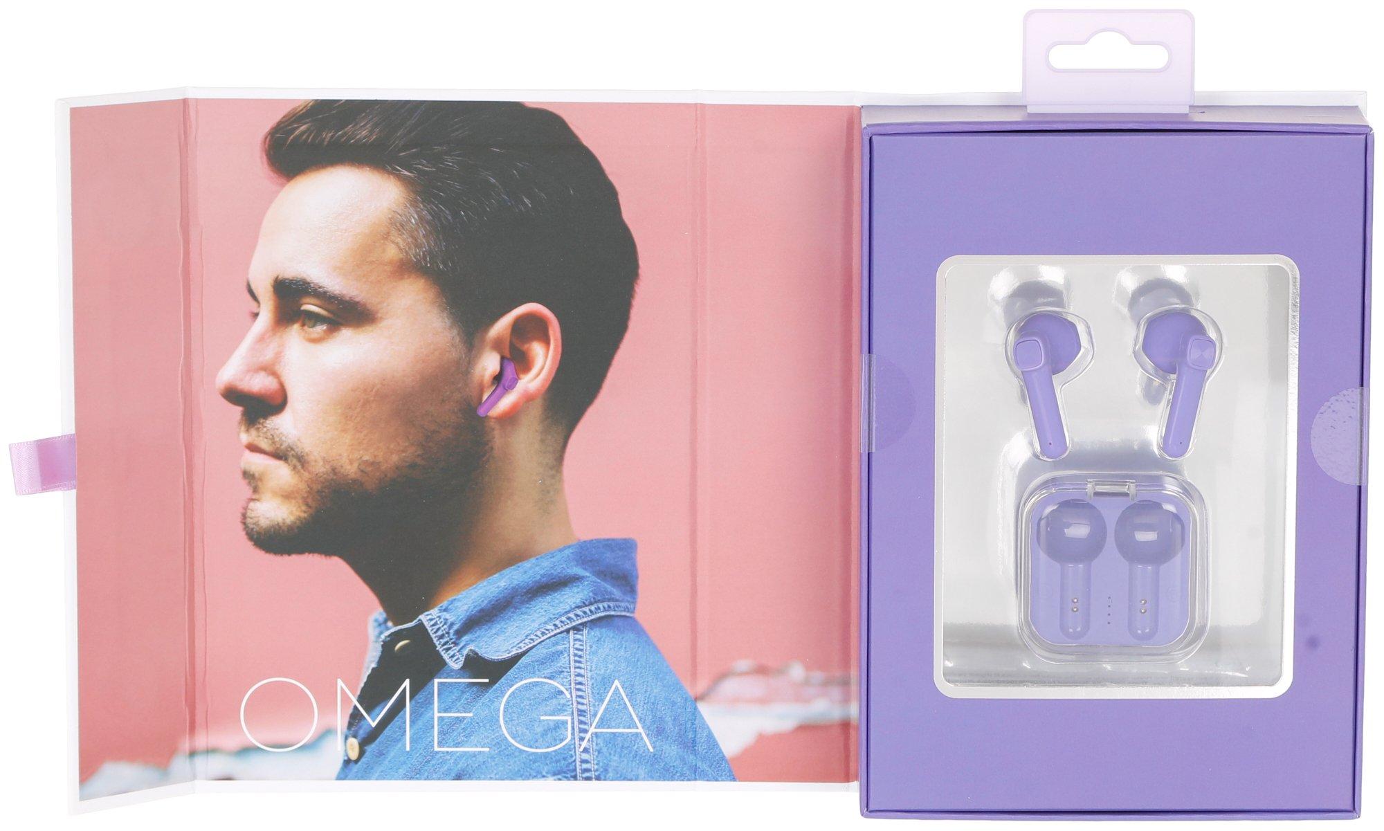 Omega True Wireless Earbuds - Purple