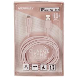 10 ft Charge & Sync Lightening USB Cable