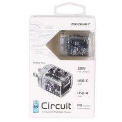 Transparent USB Wall Charger