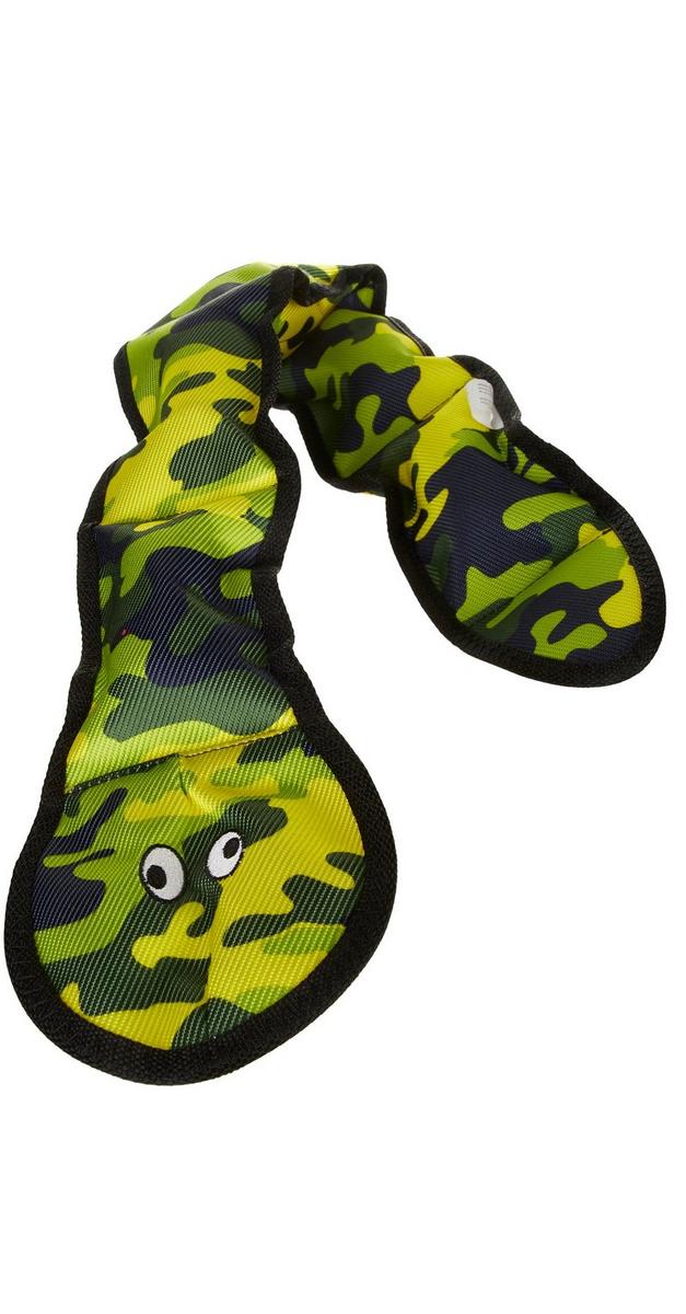 green snake dog toy