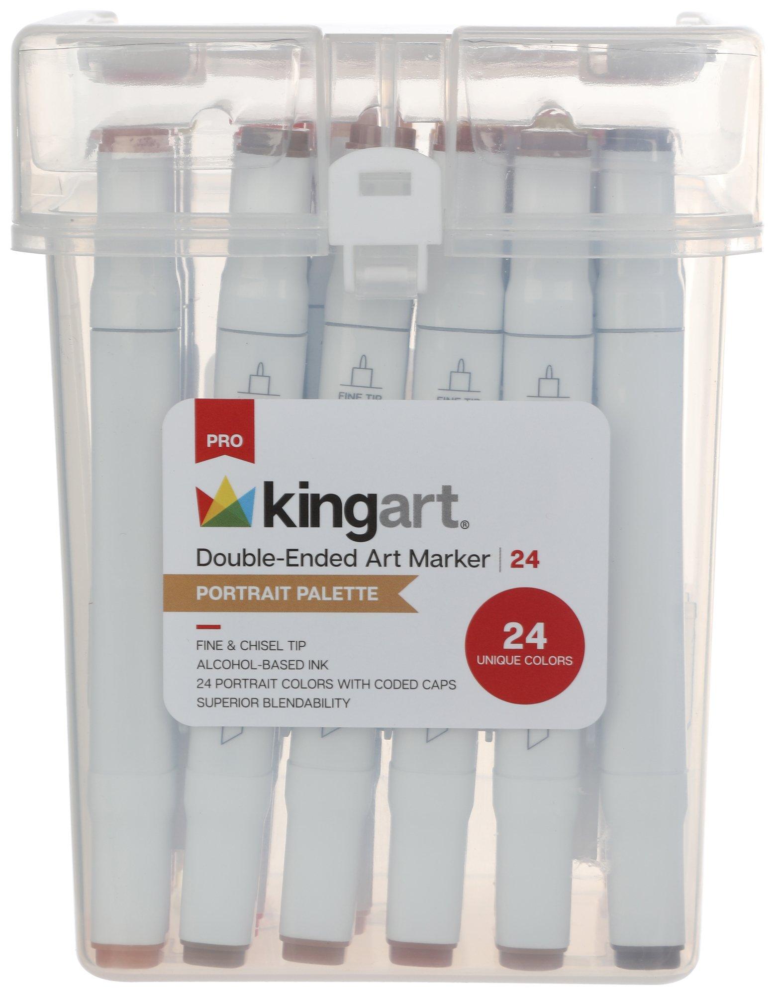 24 Pc Double-Ended Art Markers - Multi