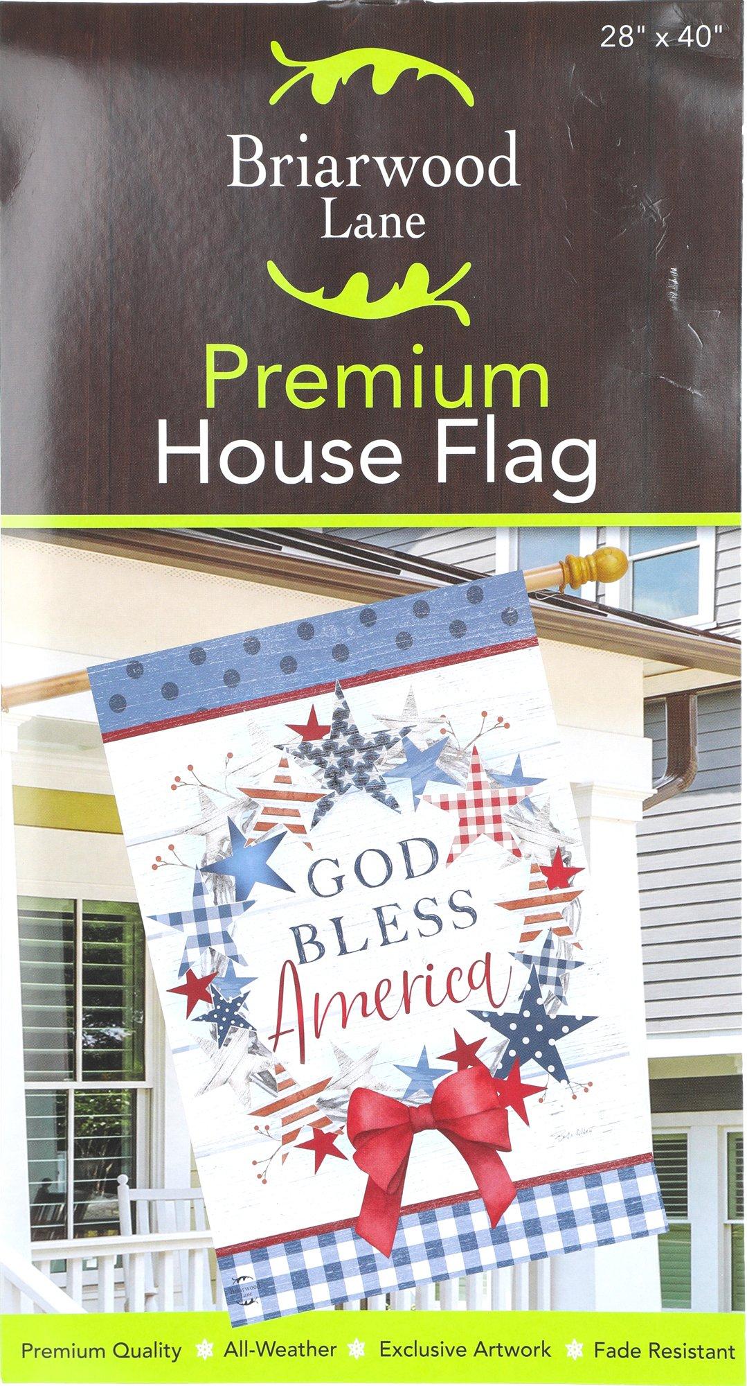 28x40 Americana God Bless America House Flag