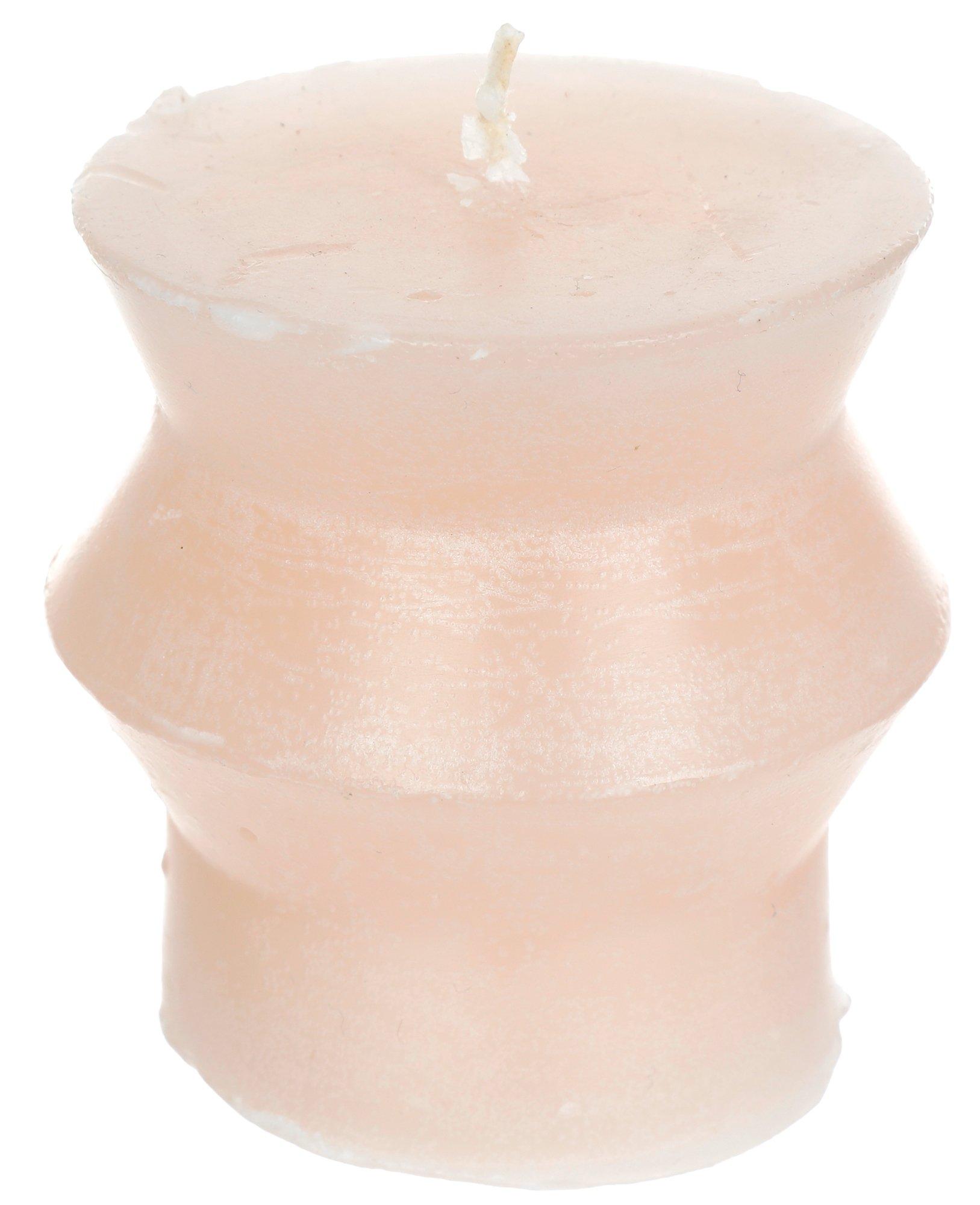 3 in Blush Unscented Candle
