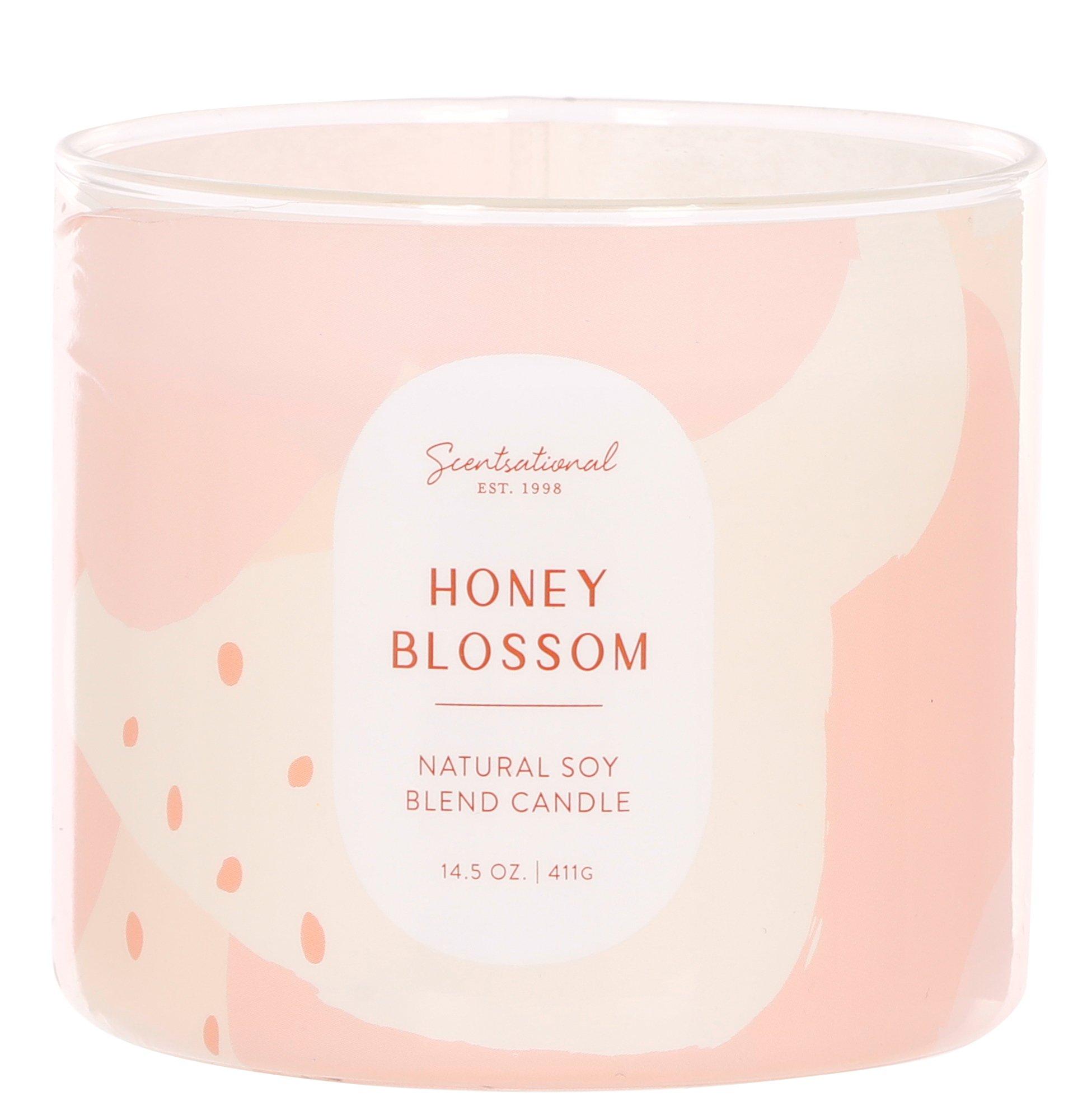 14 oz Honey Blossom Scented Candle