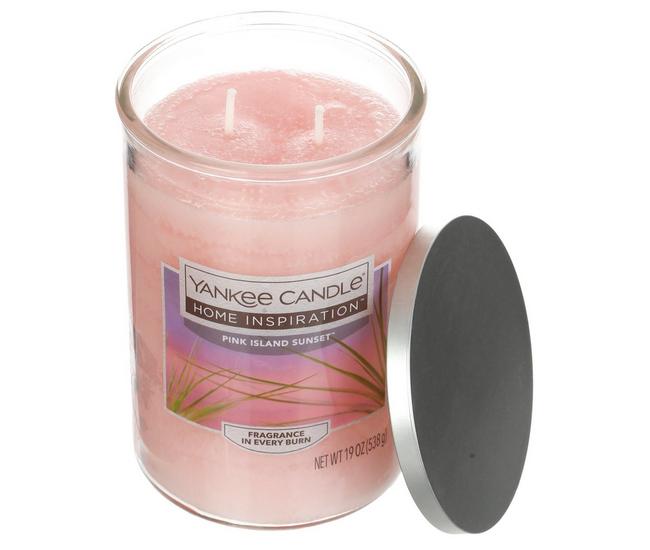 Yankee Candle Jar Candle, 19 oz. - Pink Island Sunset