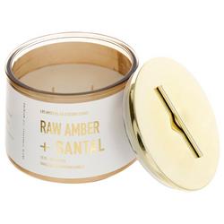 15 oz. Raw Amber & Santal Candle