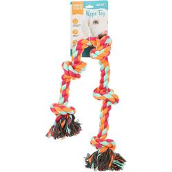 Twist Knotted Rope Dog Toy - Multi