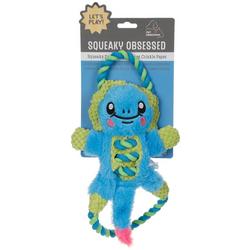 Squeaky Dog Toy with Inner Crinkle Paper