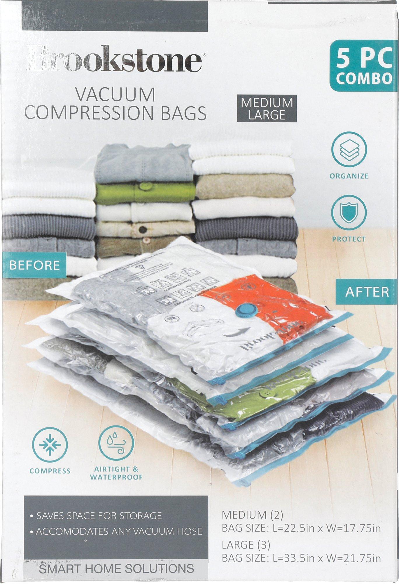2 Pc Jumbo Vacuum Compression Bags
