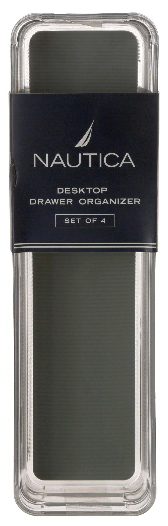 4 Pk Desktop Drawer Organizers