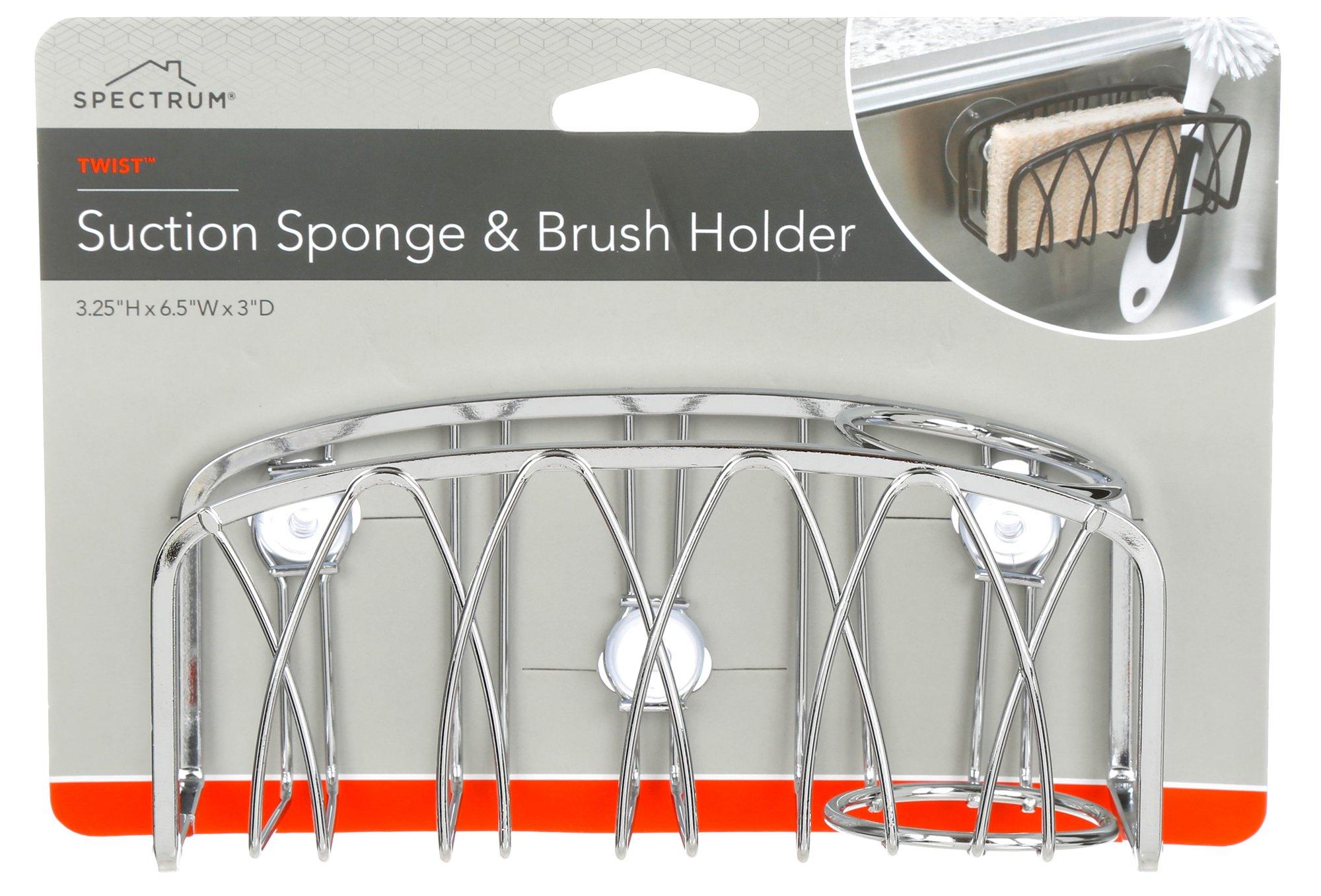 Suction Sponge and Brush Holder